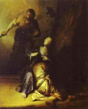 Haga click para ver la imagen ampliada samson betrayed by delilah.jpg
